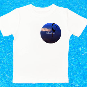 Aquatic Silhouette Cloud 7.5 Cm Round Badge