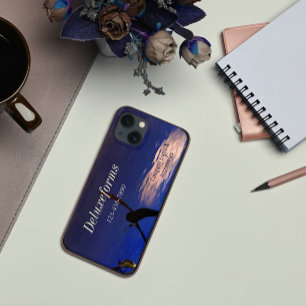Aquatic Silhouette Cloud  iPhone 13 Case