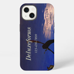 Aquatic Silhouette Cloud iPhone 13 Case