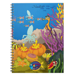 Aquatic-Themed Notebook