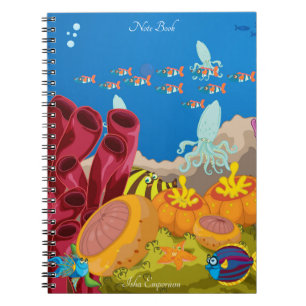 Aquatic-Themed Notebook