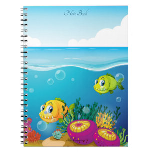 Aquatic-Themed Notebook