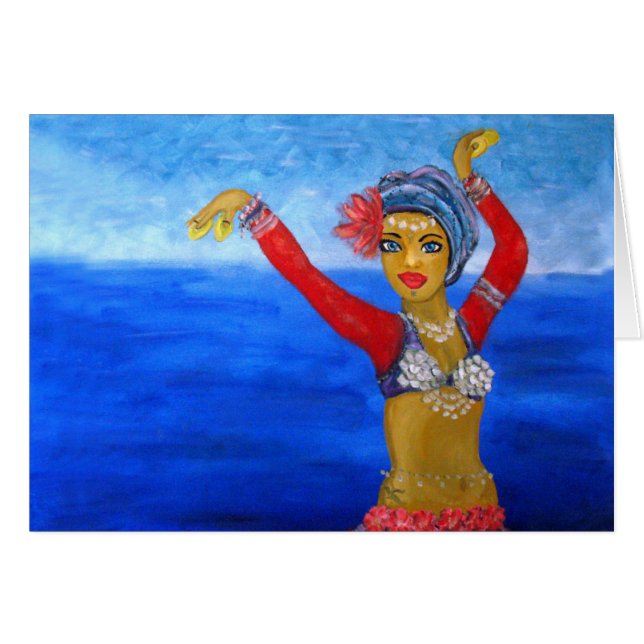 Aquatic Tribe Dancer (Front Horizontal)
