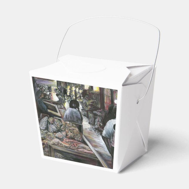 Aquatic, yet kissed with Desert Wind, Jerusalem Favour Box (Front Side)