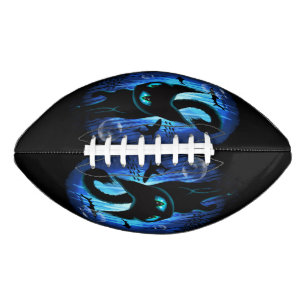 Aquaticat - Surreal Cat in Deep Ocean Fantasy American Football