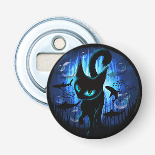 Aquaticat - Surreal Cat in Deep Ocean Fantasy Bottle Opener
