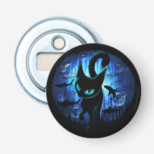Aquaticat - Surreal Cat in Deep Ocean Fantasy Bottle Opener