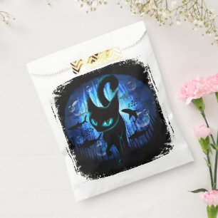 Aquaticat - Surreal Cat in Deep Ocean Fantasy Favour Bags