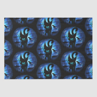 Aquaticat - Surreal Cat in Deep Ocean Fantasy Tissue Paper
