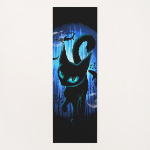 Aquaticat - Surreal Cat in Deep Ocean Fantasy Yoga Mat