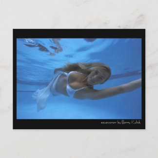 aquawoman by Barry Kulick Postcard