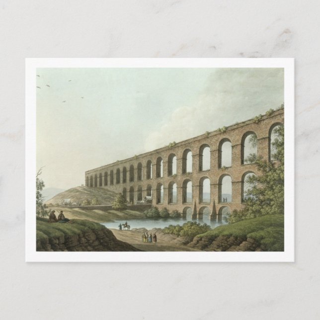 Aqueduct near Belgrade, Serbia, plate 6 from 'View Postcard (Front)