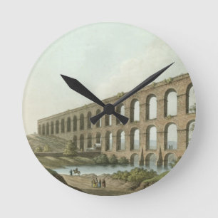 Aqueduct near Belgrade, Serbia, plate 6 from 'View Round Clock
