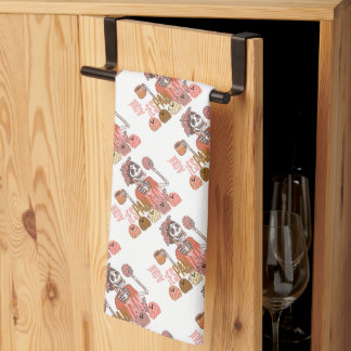 AQUI ESPANTAN TEA TOWEL