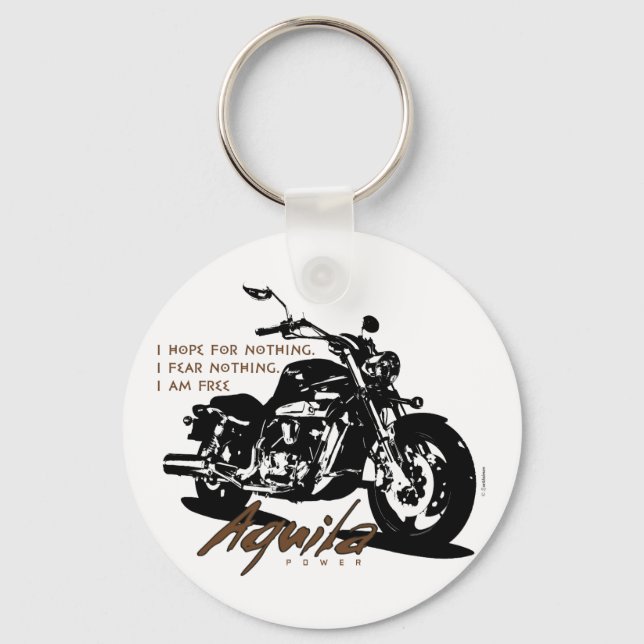 Aquila The Poet Key Ring (Front)