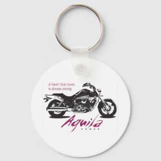 Aquila Yound at Heart Key Ring