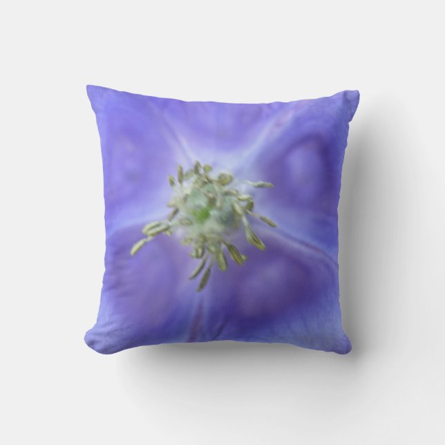 Aquilegia Flower Pillow (Front)