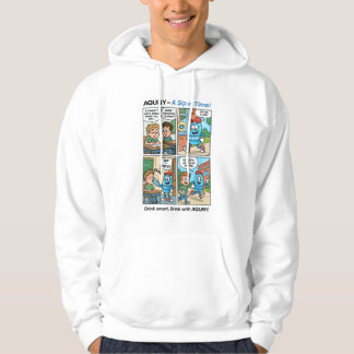 AQUNY – A Sip in Time! Funny Hydration Hero hoddie Hoodie