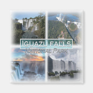 AR0042 America, Argentina, Iguazu falls, Fridge  Magnet