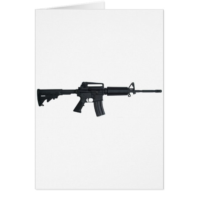 AR15 assault rifle (Front)