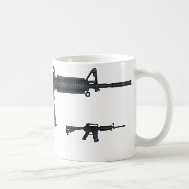AR15 assault rifle Coffee Mug (Right)