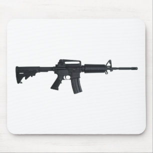 AR15 assault rifle Mouse Mat