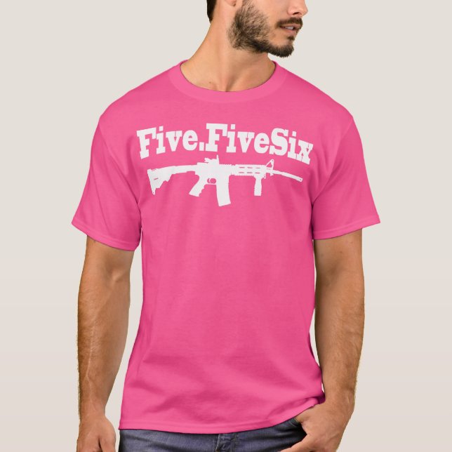 Ar15 Rifle 2Nd Amendment 556 T-Shirt (Front)