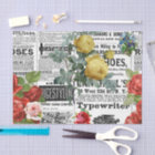 * AR23 Roses Floral Flower Vintage Decoupage