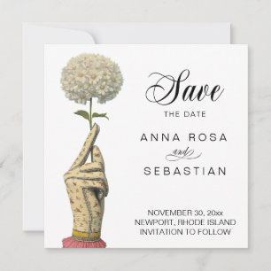 *~* AR6 14 Photo Elegant Vintage Save the date Invitation