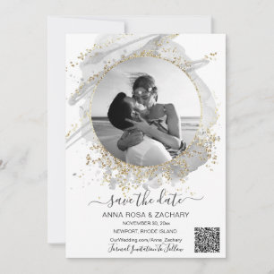 *~* AR6 Photo QR WEDDING SAVE the DATE Website Invitation