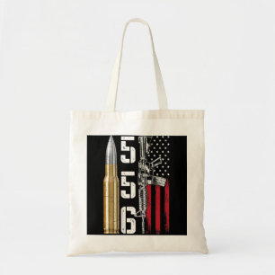 Ar-15 American Flag Ar15 Rifle Sling Gift Gun Owne Tote Bag
