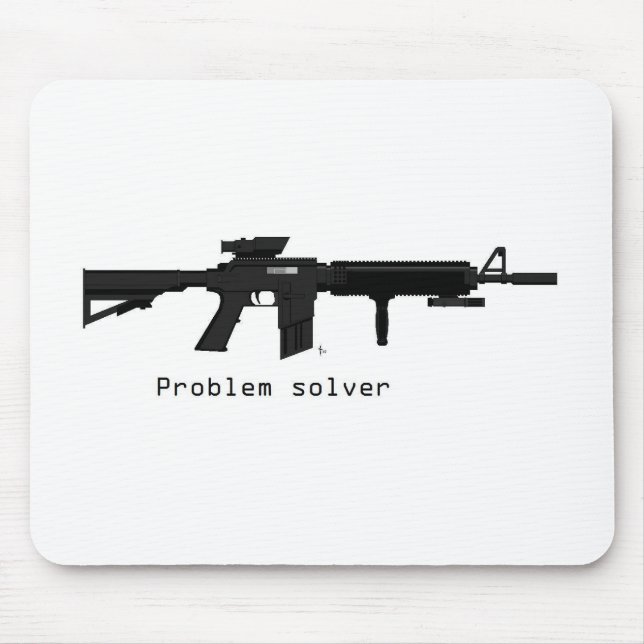 AR-15 (AOM Design) Mouse Mat (Front)