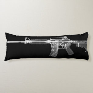 AR-15 AR15 Rifle Gun Firearm REAL X-RAY CT SCAN Body Cushion