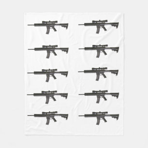 AR-15 FLEECE BLANKET