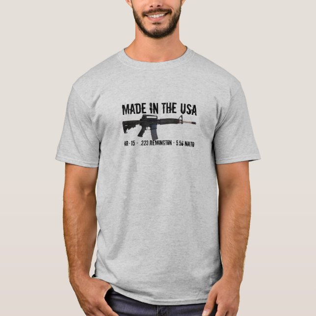 AR-15 - Made in the USA Shirt (Front)