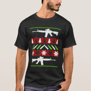 Ar-15 Rifle Ugly Gun T-Shirt