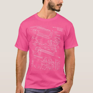 Ar-15 Schematic Diagram T-Shirt