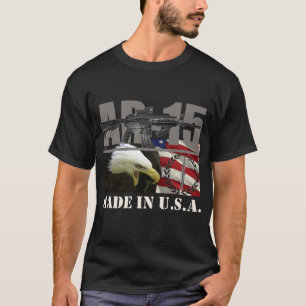 AR-15 USA Shirt black