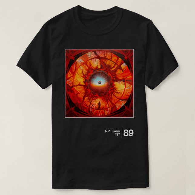 AR Kane Minimalist Illustration Artwork Design T-Shirt (Design Front)