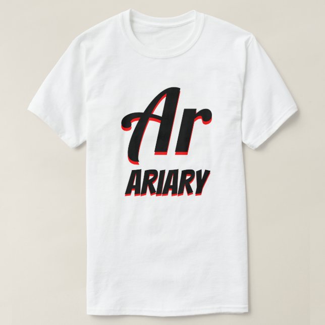 Ar Malagasy ariary white T-Shirt (Design Front)