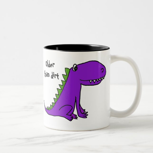 AR- Older than Dirt Dinosaur Mug (Right)