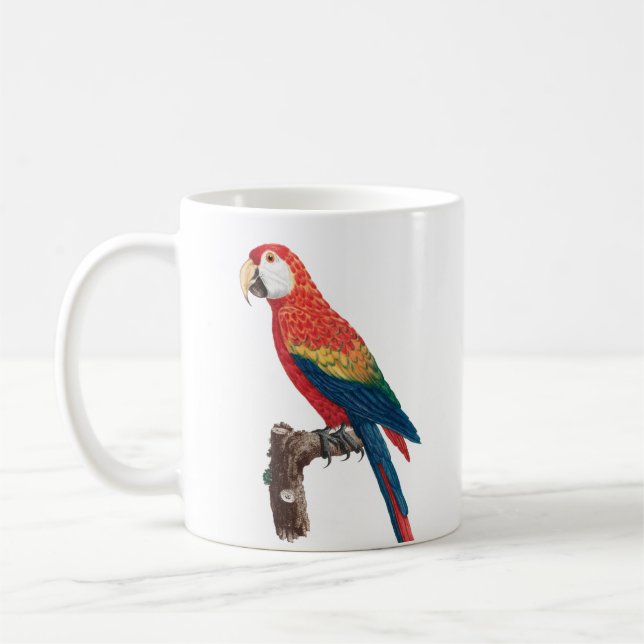 Ara Canga Parrot Coffee Mug (Left)