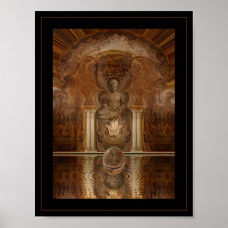Arab Buddha Poster