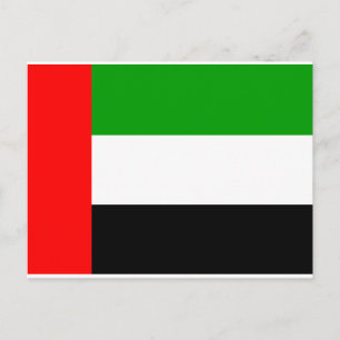 Arab Emirates Flag Postcard