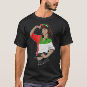 Arab Girl Unbreakable I Heritage United Arab Emira T-Shirt