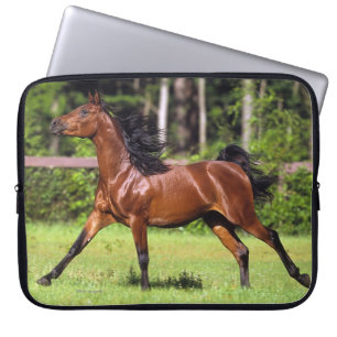 Arab Horse Running 2 Laptop Sleeve