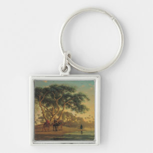 Arab Oasis, 1853 Key Ring