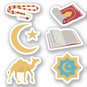 Arab Ramadan Eid Muslim Holiday Islamic Stickers