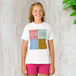 Arab Shemagh Scarves Girls T-Shirt