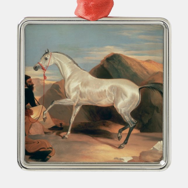 Arab Stallion Metal Tree Decoration (Front)